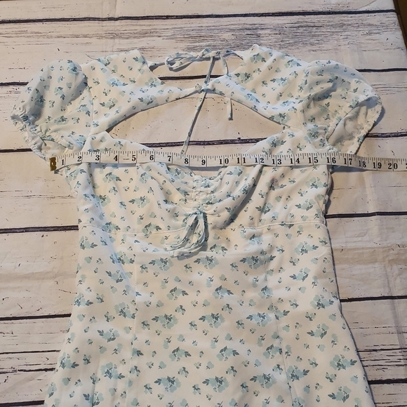 Tiger Mist White Floral Dress Size S - Picture 11 of 12